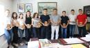Prijem za učenike generacije kod gradonačelnika Prijem za učenike generacije kod gradonačelnika
